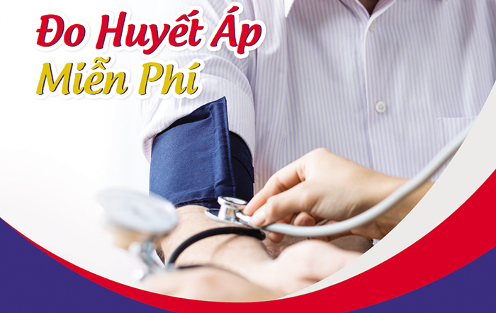 Gia Vinh Pharmacy đo huyết áp miễn phí trong suốt thời gian hoạt động