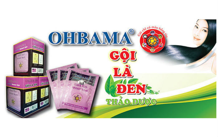 DẦU GỘI OHBAMA – GỘI LÀ ĐEN 