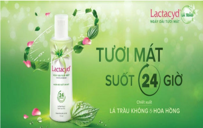 LACTACYD LÁ TRẦU KHÔNG 