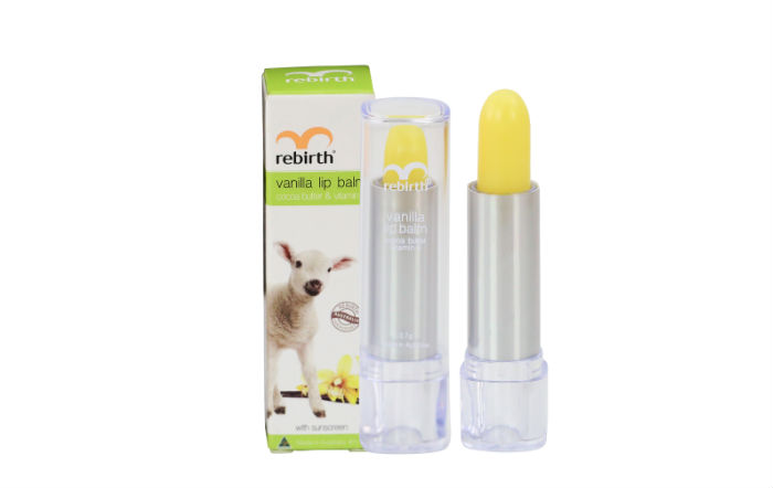 SON DƯỠNG MÔI NHAU THAI CỪU REBRITH VANILLA